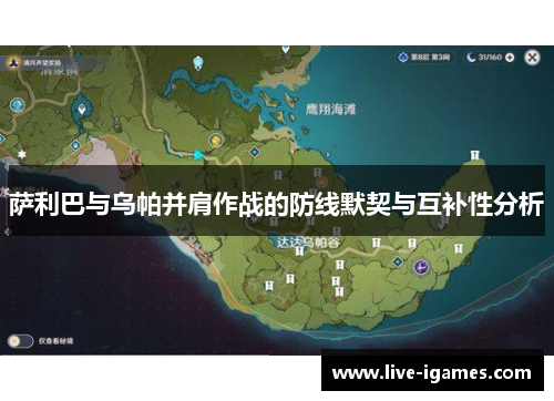 萨利巴与乌帕并肩作战的防线默契与互补性分析